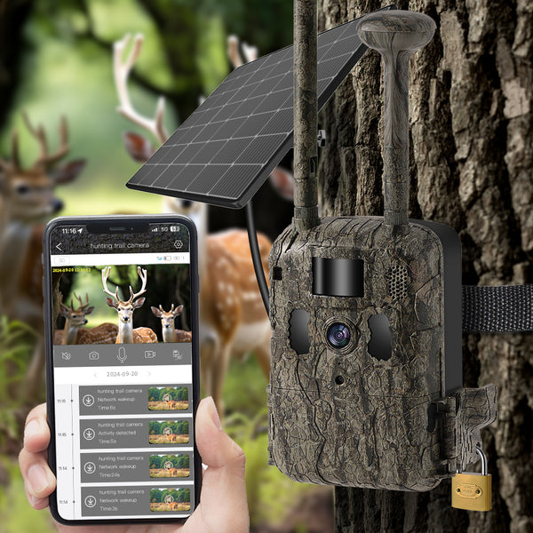 Rajakaamera T6 Päikesepaneeliga